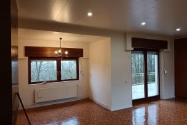 Faux plafond lambris + rénovation murale